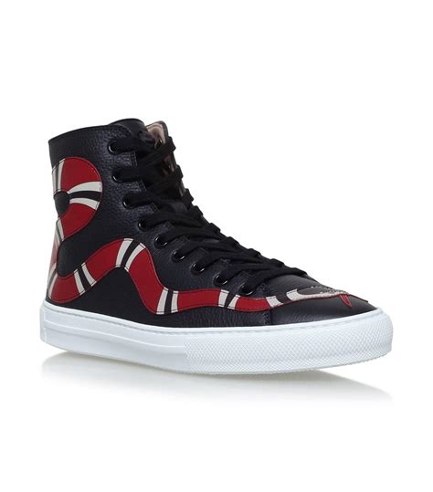 gucci major snake high-top sneaker|gucci snake sneakers men.